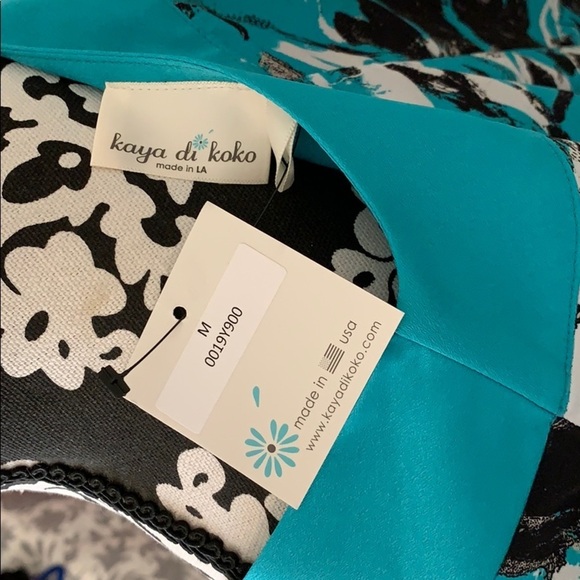 NWT Kaya Di Koko Alana Printed Kimono Dress​​​ - Picture 4 of 5